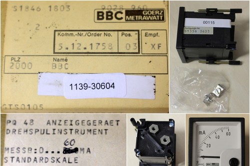 Bbc goerz metrawatt misuratore - goerz,