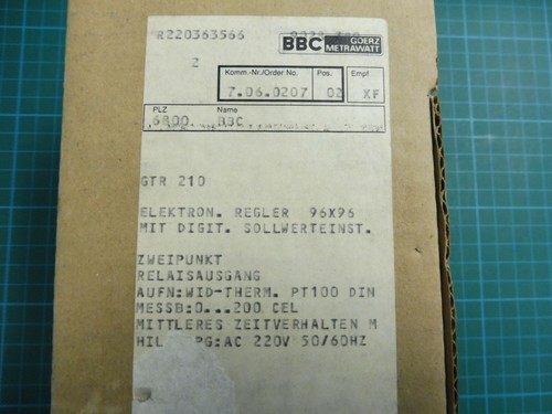 Bbc goerz metrawatt - 1, x